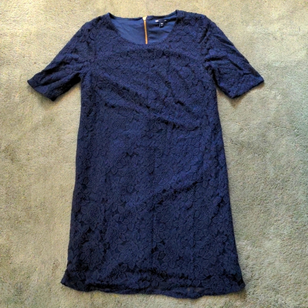 Gap navy blue size 8 dress